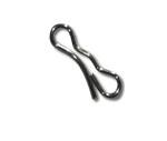 Cotter Ring for Tarp Stop Clevis Pin - Zinc-Plated Bow-Tie Pin